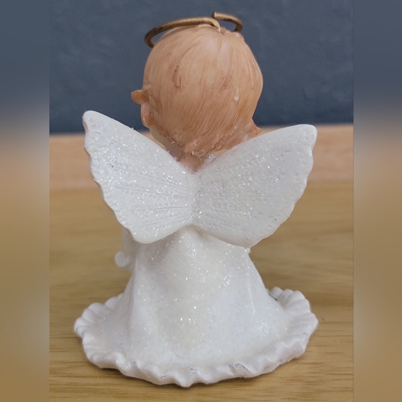 Vintage Morehead Inc Holly Babes Angel Figurine - Picture 2 of 3